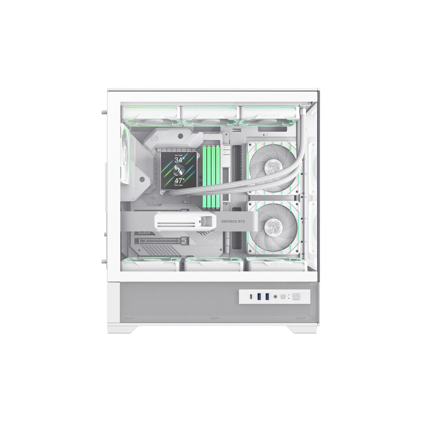 Gamemax Case | VISTA 2 AW | ATX