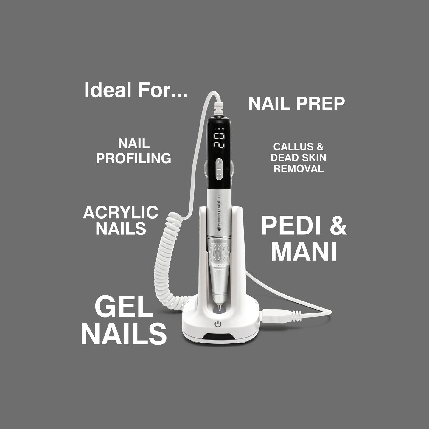 RIO NAES-TOP-EU/1.0 Salon Pro Elecric Nail File & Drill