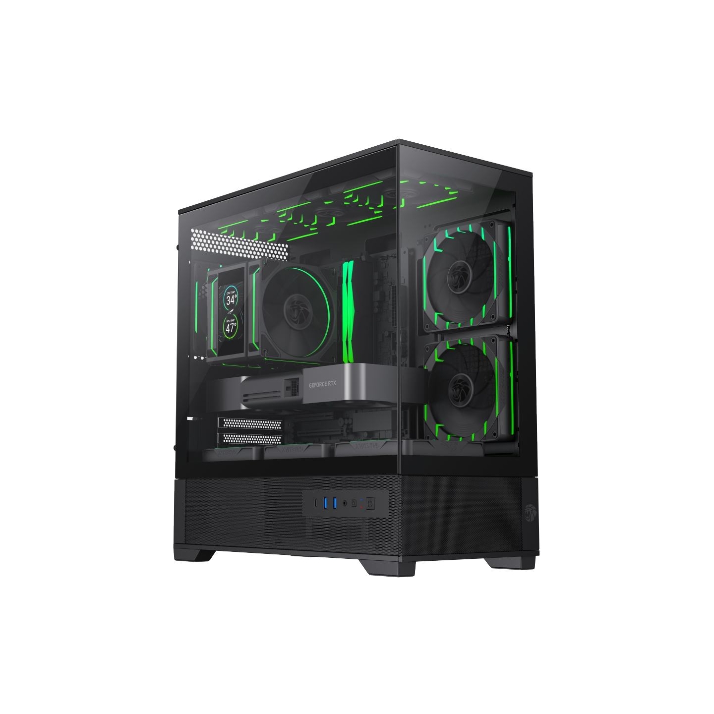 Gamemax Case | VISTA 2 MB | M-ATX