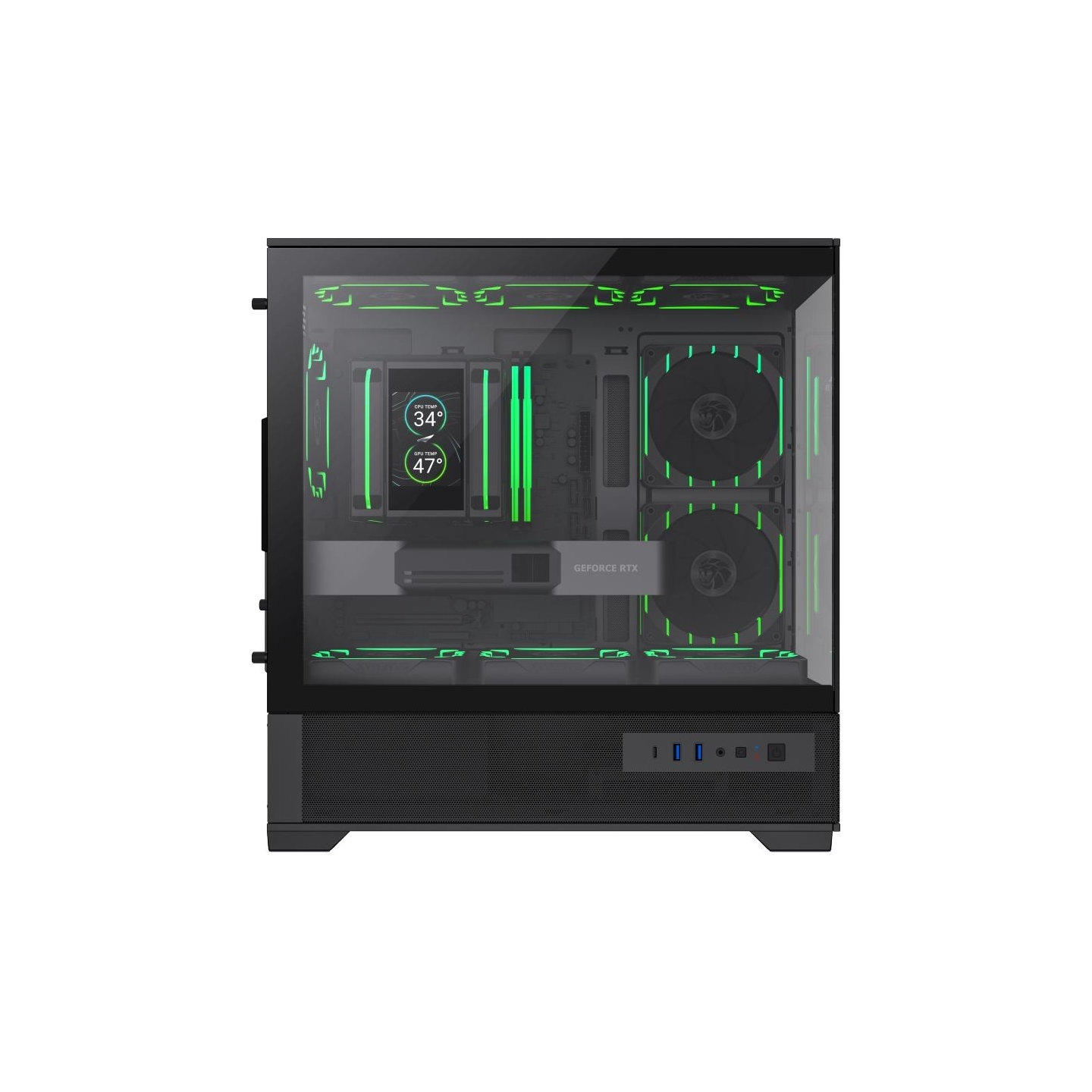 Gamemax Case | VISTA 2 MB | M-ATX