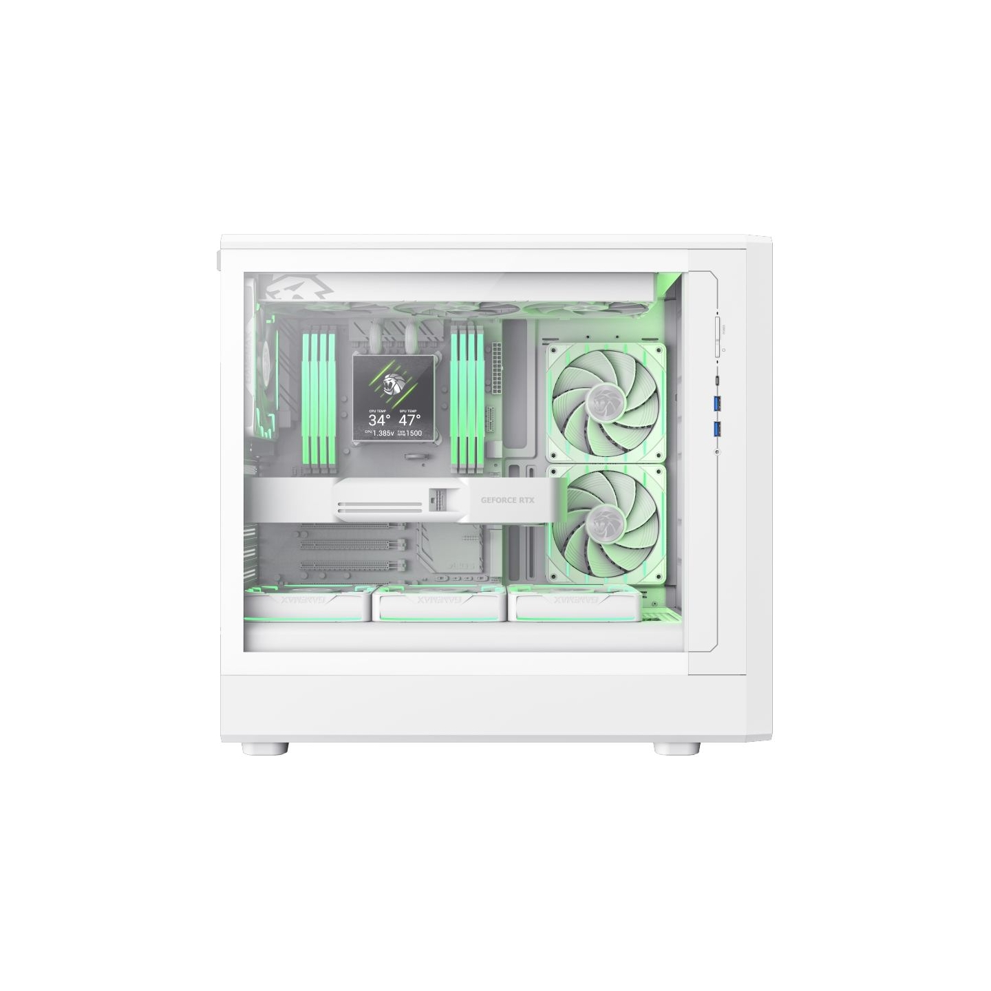Gamemax Case | CLAW 460 WH | ATX