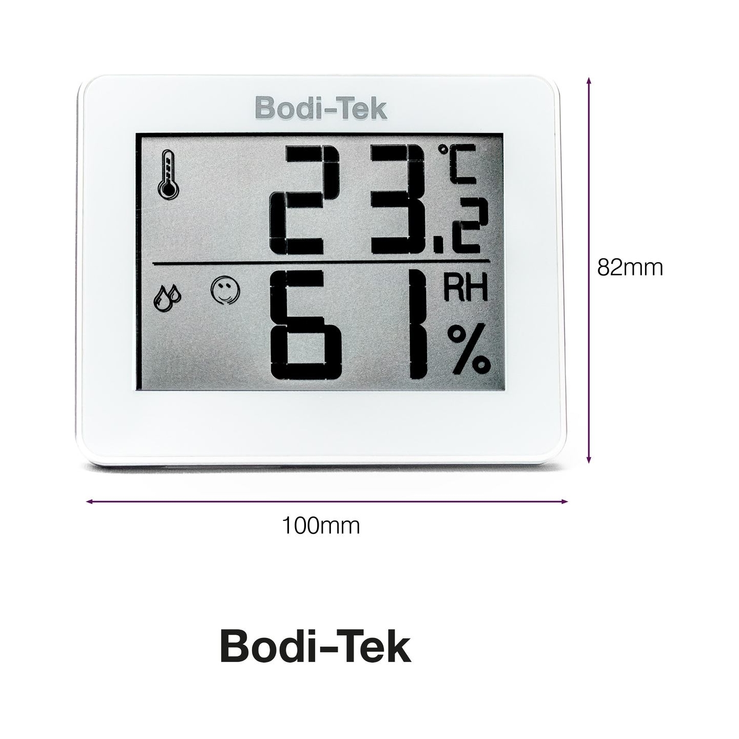 Bodi-Tek Room Thermometer And Hygrometer