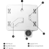 Bodi-Tek Room Thermometer And Hygrometer