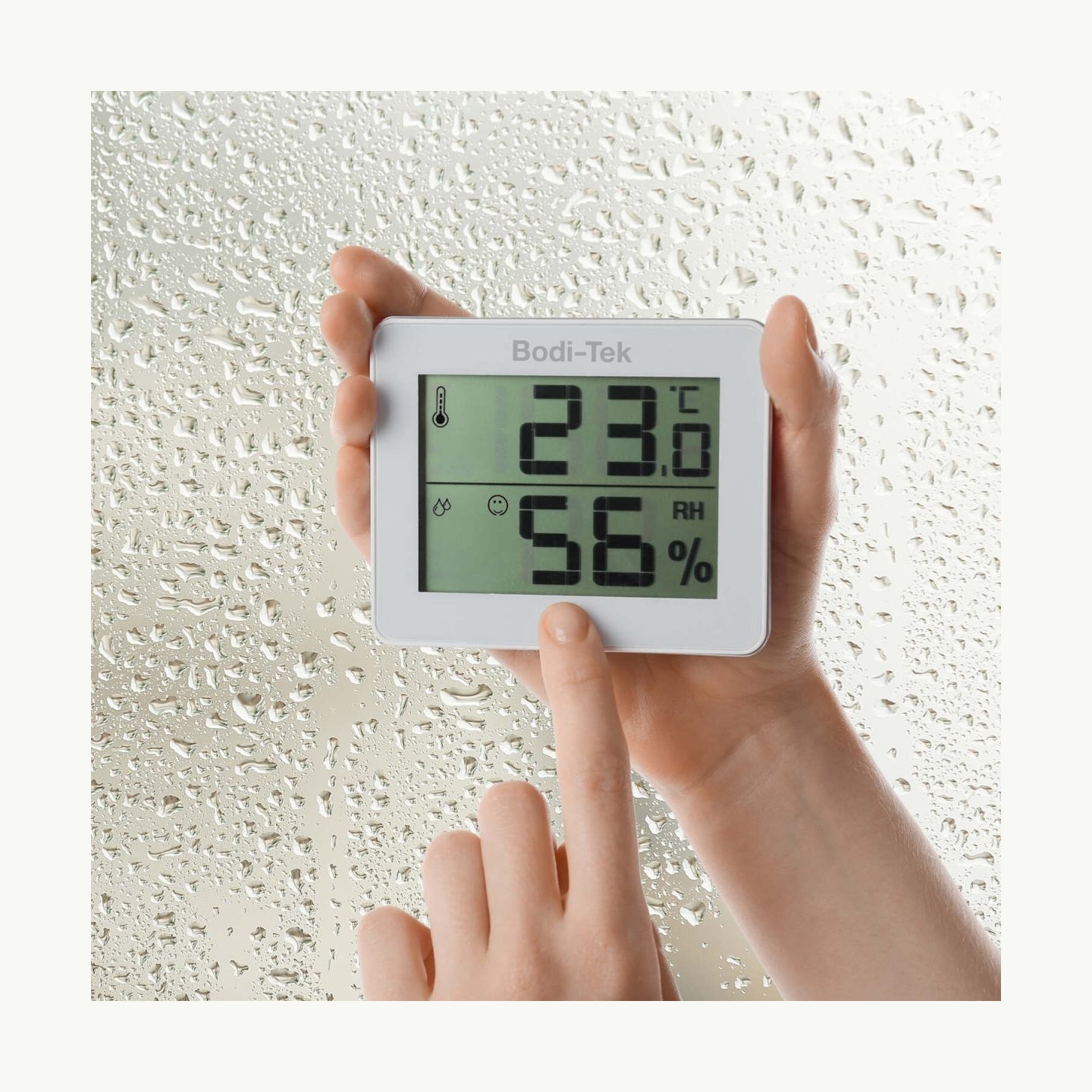 Bodi-Tek Room Thermometer And Hygrometer