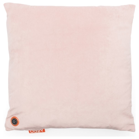 Bodi-Tek COZY Una Heated Comfort Cushion 45 x 45cm, Light Pink Velvet