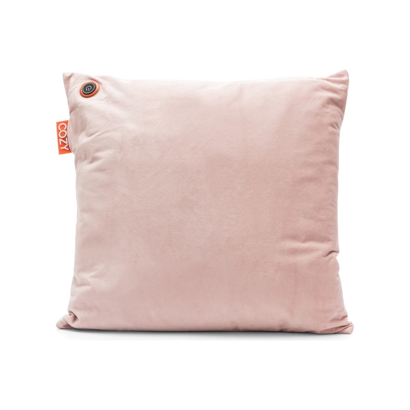 Bodi-Tek COZY Una Heated Comfort Cushion 45 x 45cm, Light Pink Velvet