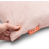 Bodi-Tek COZY Una Heated Comfort Cushion 45 x 45cm, Light Pink Velvet