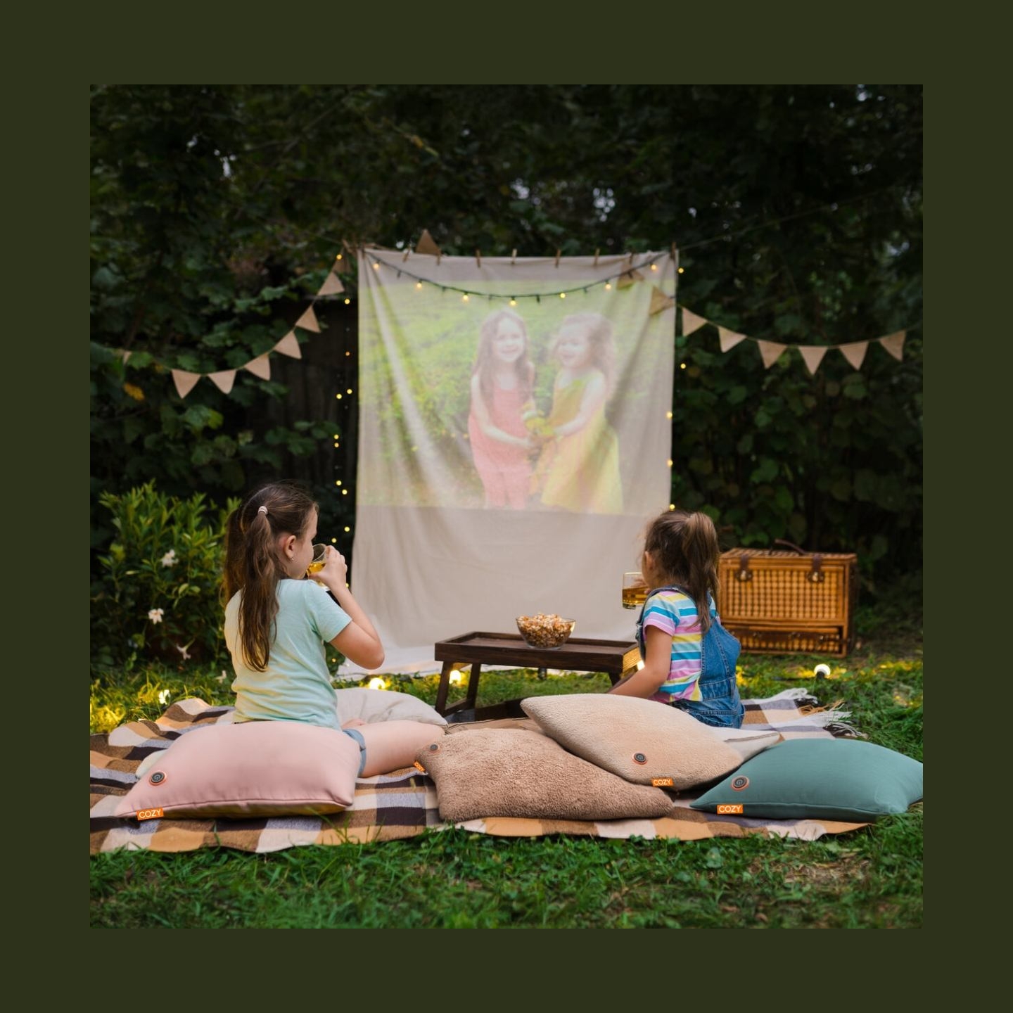 Bodi-Tek COZY Una Heated Comfort Cushion 45 x 45cm, Light Pink Velvet