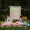 Bodi-Tek COZY Una Heated Comfort Cushion 45 x 45cm, Light Pink Velvet
