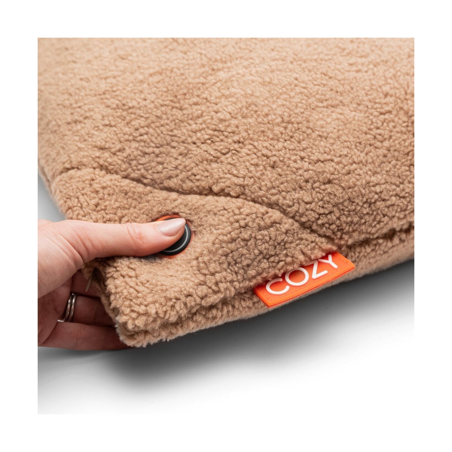 Bodi-Tek COZY Una Heated Comfort Cushion 45 x 45cm, Light Chocolate