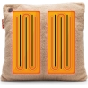 Bodi-Tek COZY Una Heated Comfort Cushion 45 x 45cm, Light Chocolate
