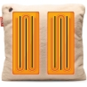 Bodi-Tek COZY Una Heated Comfort Cushion & Power Bank 10000 mAh, Beige