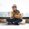 Bodi-Tek COZY Una Heated Comfort Cushion & Power Bank 10000 mAh, Beige