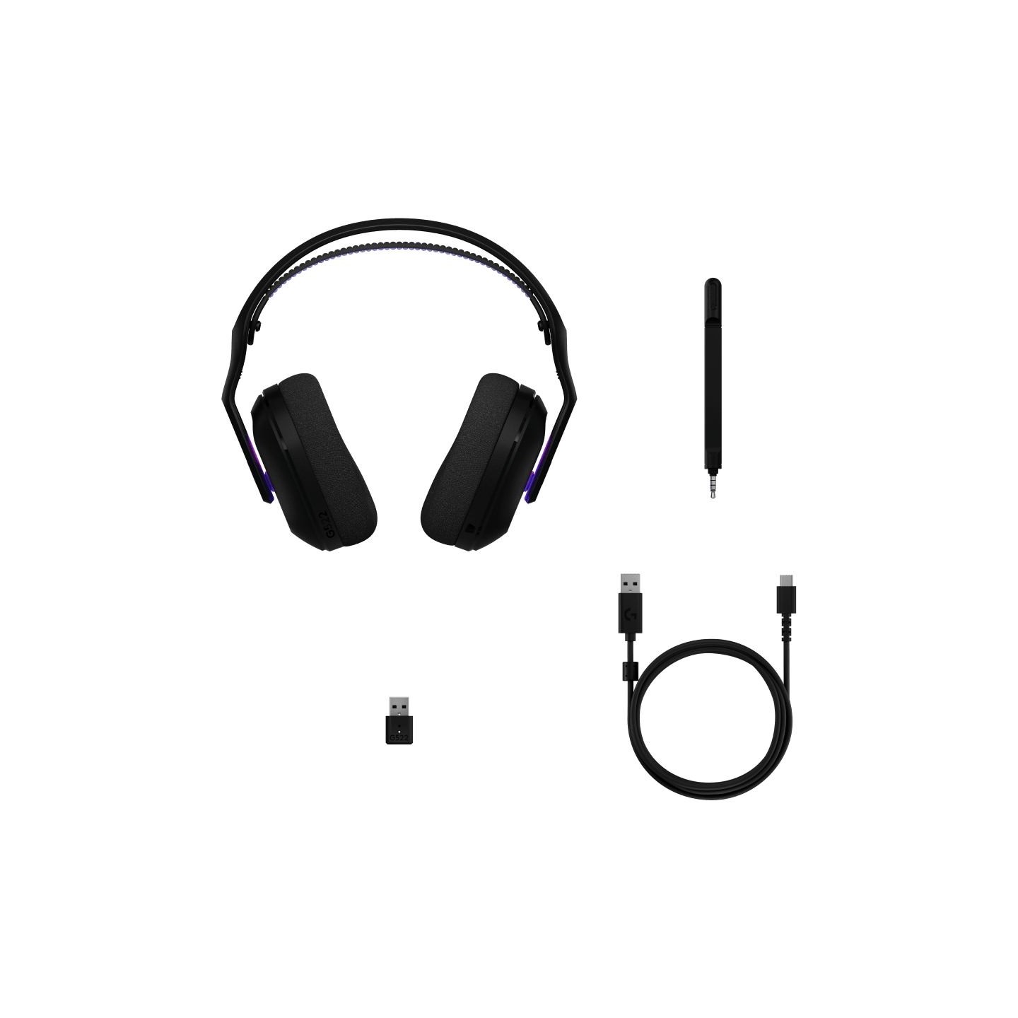 Logitech G522 LIGHTSPEED Wireless Gaming Headset - BLACK - EMEA28i-935 - 2.4GHZ