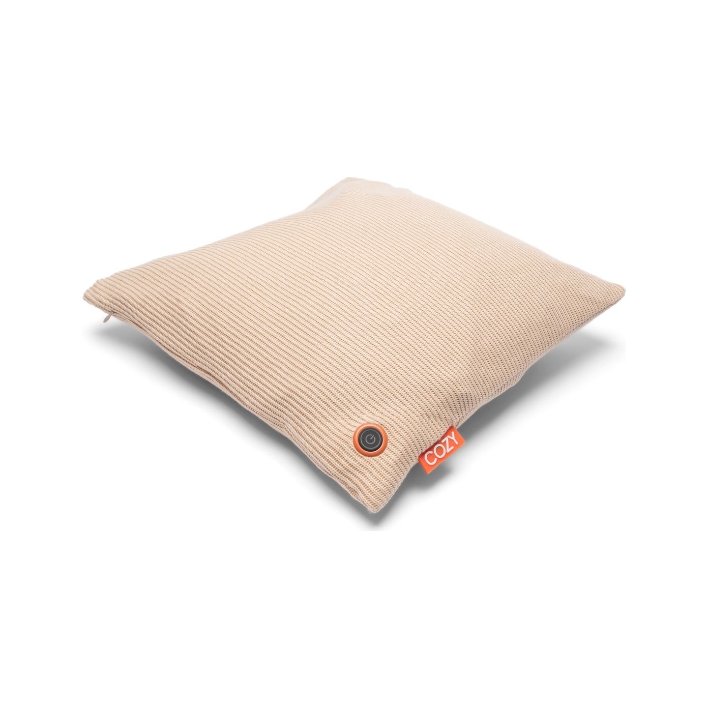 Bodi-Tek COZY Una Cushion Knitted & Power Bank 10000 mAh, Beige