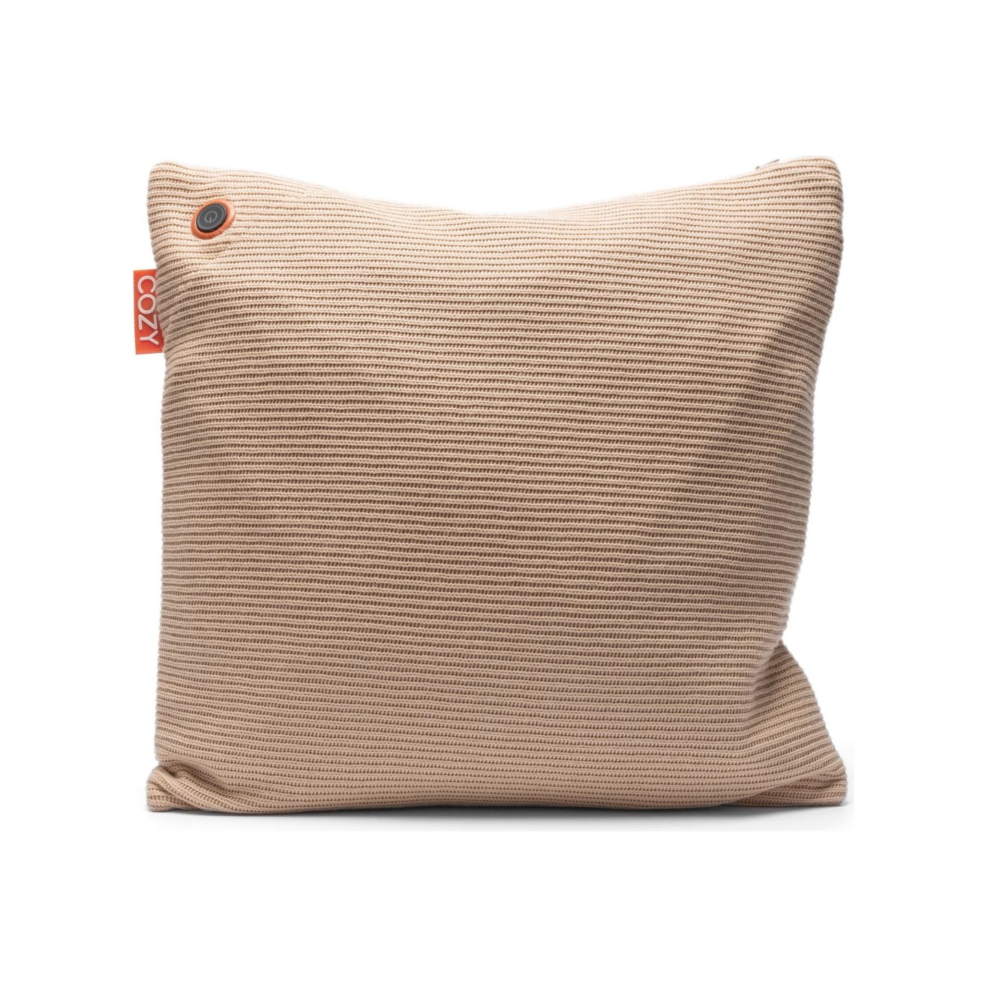 Bodi-Tek COZY Una Cushion Knitted & Power Bank 10000 mAh, Beige
