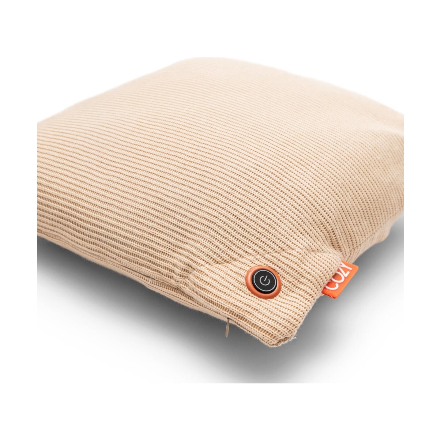 Bodi-Tek COZY Una Cushion Knitted & Power Bank 10000 mAh, Beige