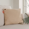 Bodi-Tek COZY Una Cushion Knitted & Power Bank 10000 mAh, Beige