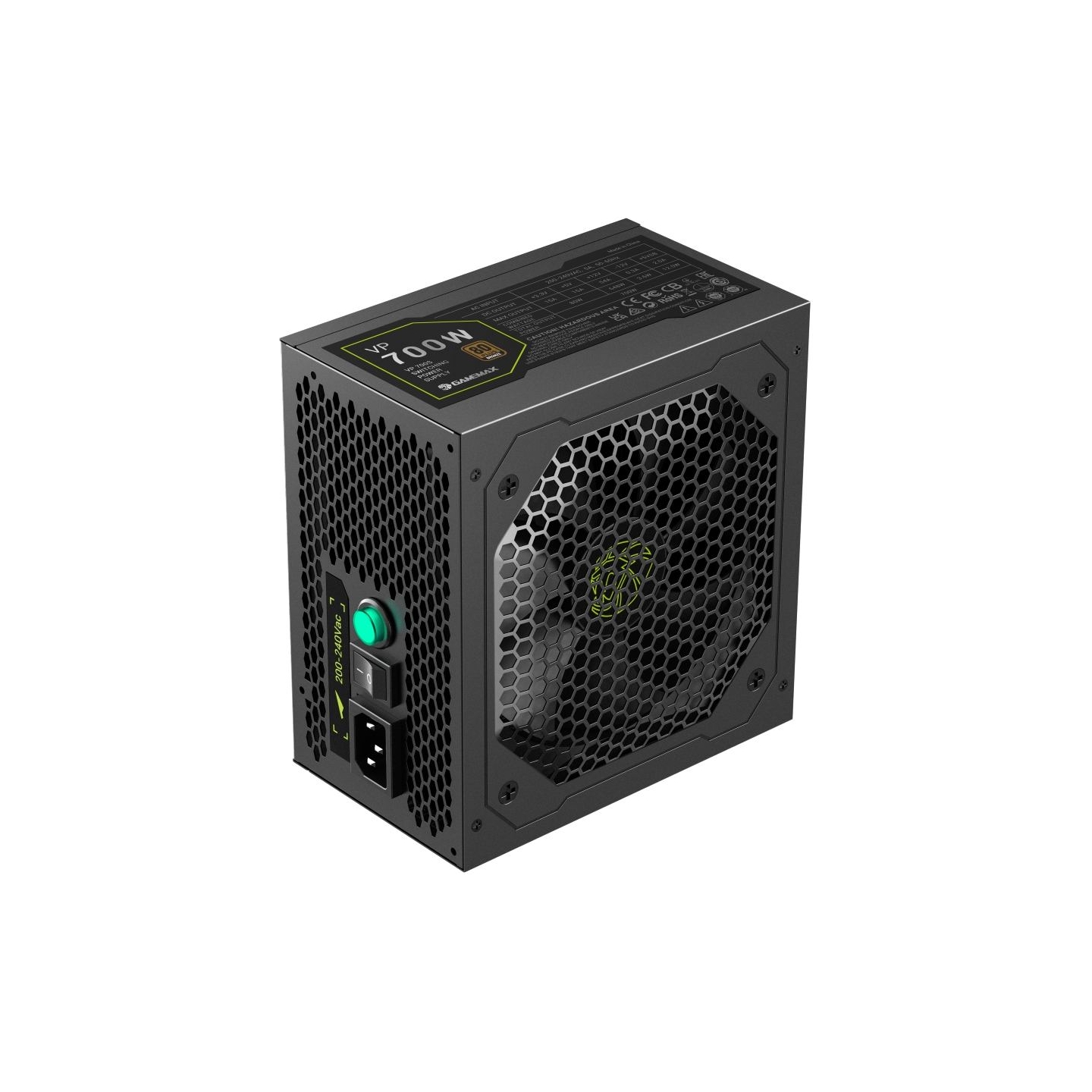 Gamemax PSU | VP 700S | 700 W | Bronze | Non-Modular