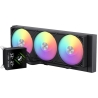 Gamemax CPU Liquid Cooler | GLACIER 360 LCD BK | Black