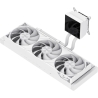 Gamemax CPU Liquid Cooler | GLACIER 360 LCD WH | White