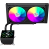 Gamemax CPU Liquid Cooler | GLACIER 240 LCD BK | Black