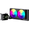 Gamemax CPU Liquid Cooler | GLACIER 240 LCD BK | Black