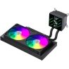 Gamemax CPU Liquid Cooler | GLACIER 240 LCD BK | Black
