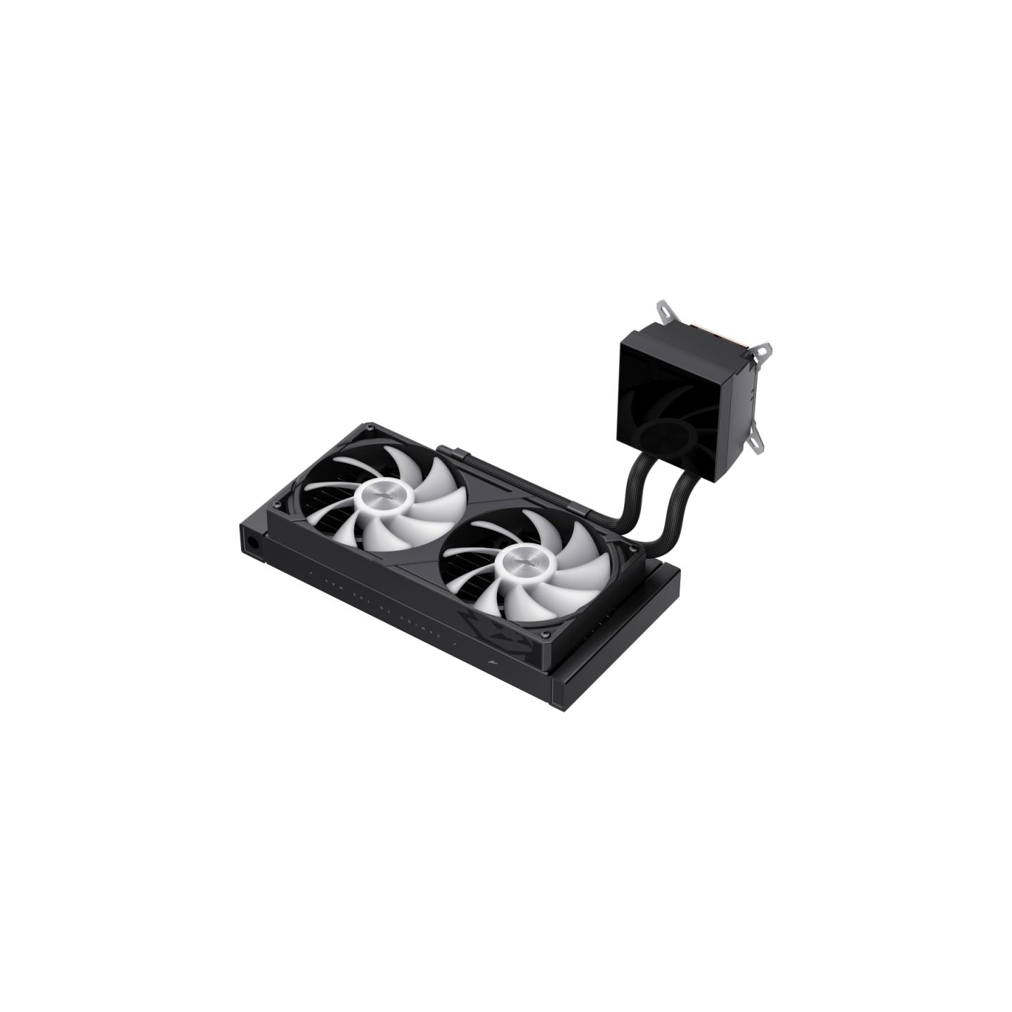 Gamemax CPU Liquid Cooler | GLACIER 240 LCD BK | Black