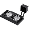 Gamemax CPU Liquid Cooler | GLACIER 240 LCD BK | Black