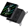 Gamemax CPU Liquid Cooler | GLACIER 240 LCD BK | Black