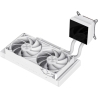 Gamemax CPU Liquid Cooler | GLACIER 240 LCD WH | White