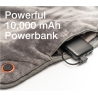 Bodi-Tek COZY Snuggle Blanket Heated Throw 130 x 160cm, Gray
