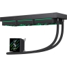 Gamemax CPU Liquid Cooler | HAILSTORM 360 LCD BK | Black