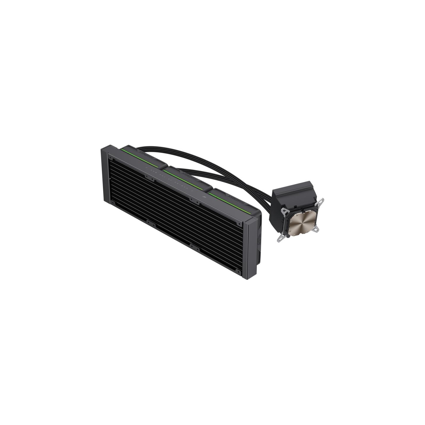 Gamemax CPU Liquid Cooler | HAILSTORM 360 LCD BK | Black