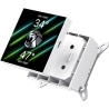 Gamemax CPU Liquid Cooler | HAILSTORM 360 LCD WH | White