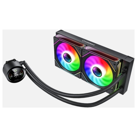 Gamemax CPU Liquid Cooler | ICEBURG 240 DIGITAL BK | Black