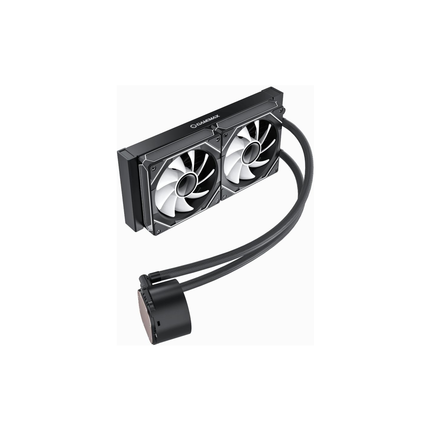 Gamemax CPU Liquid Cooler | ICEBURG 240 DIGITAL BK | Black