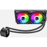 Gamemax CPU Liquid Cooler | ICEBURG 240 DIGITAL BK | Black