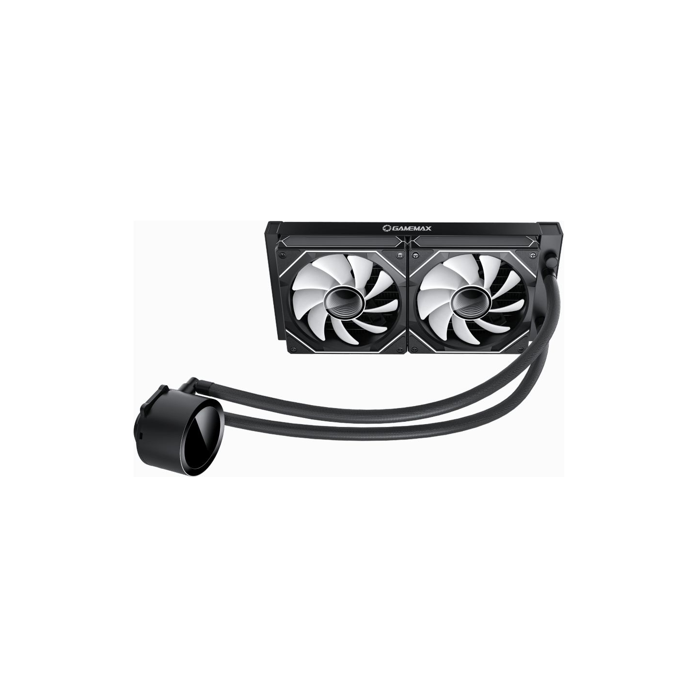 Gamemax CPU Liquid Cooler | ICEBURG 240 DIGITAL BK | Black