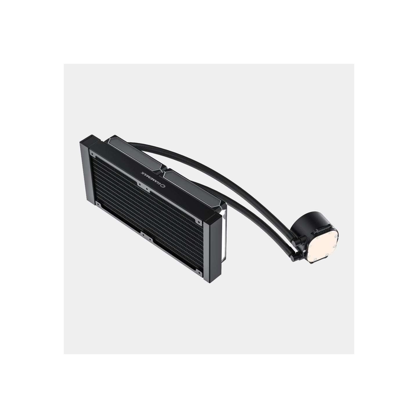 Gamemax CPU Liquid Cooler | ICEBURG 240 DIGITAL BK | Black