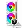 Gamemax CPU Liquid Cooler | ICEBURG 240 DIGITAL WH | White