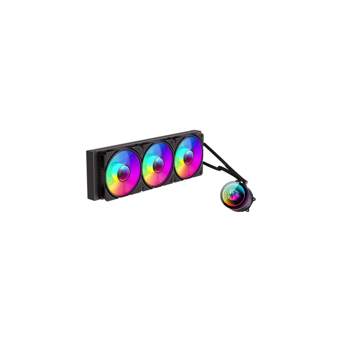 Gamemax CPU Liquid Cooler | ICEBURG 360 INFINITY BK | Black