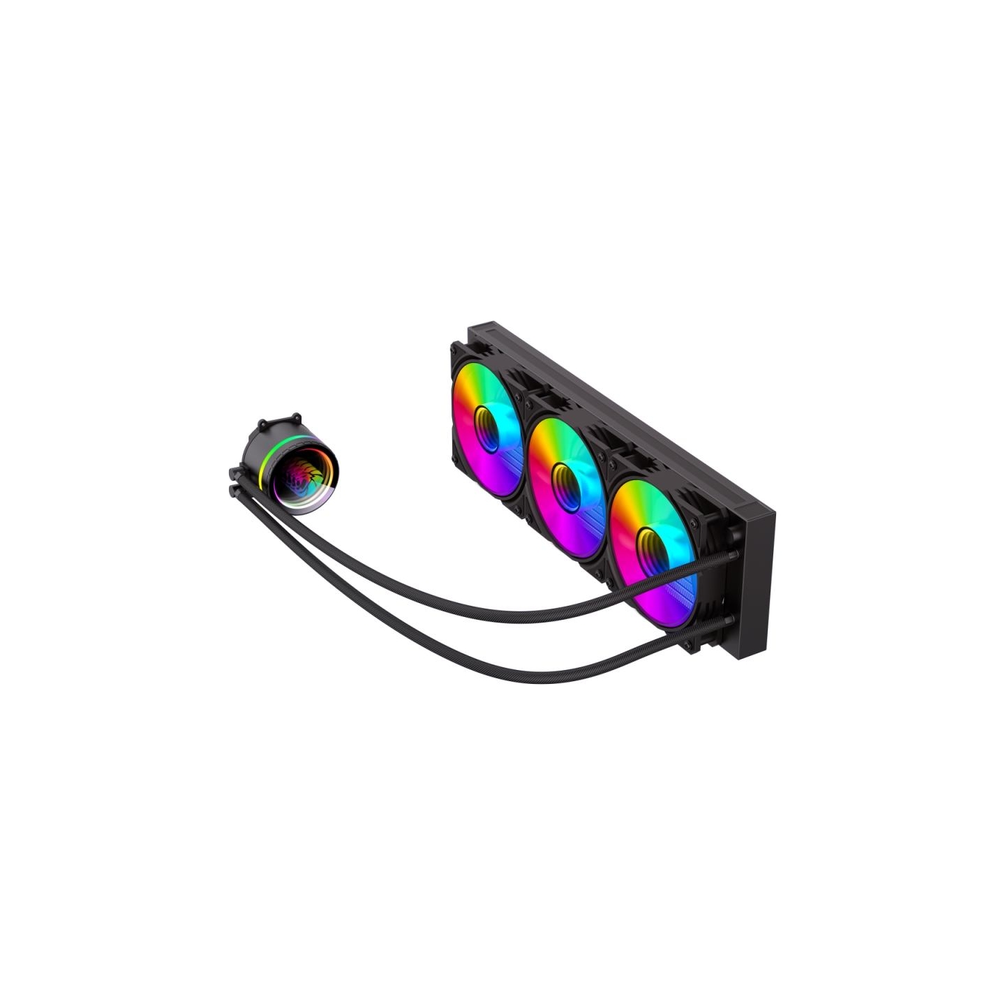 Gamemax CPU Liquid Cooler | ICEBURG 360 INFINITY BK | Black