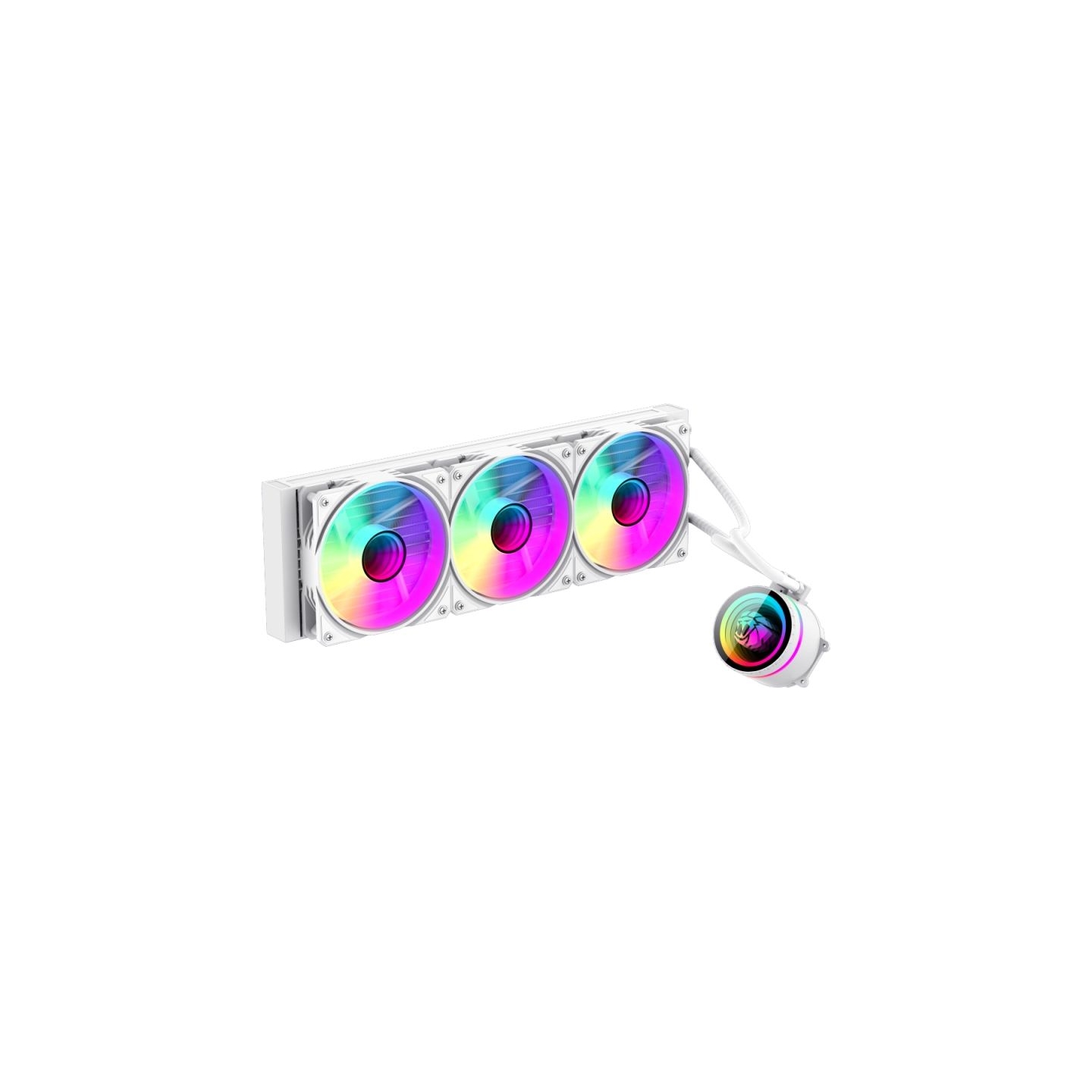 Gamemax CPU Liquid Cooler | ICEBURG 360 INFINITY WH | White