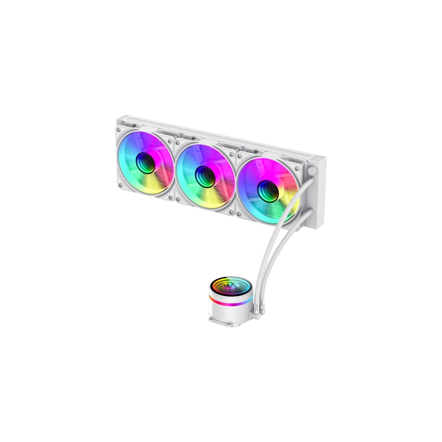 Gamemax CPU Liquid Cooler | ICEBURG 360 INFINITY WH | White