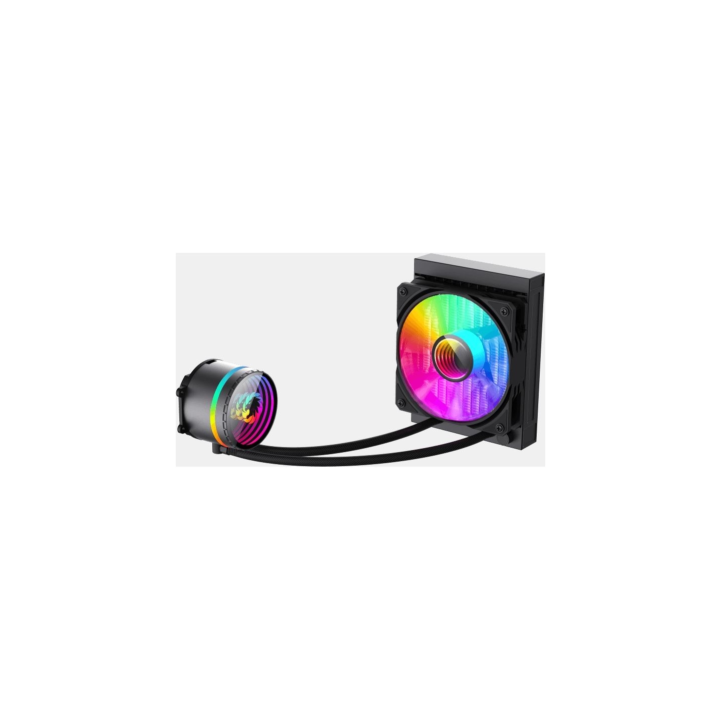 Gamemax CPU Liquid Cooler | ICEBURG 120 BK | Black