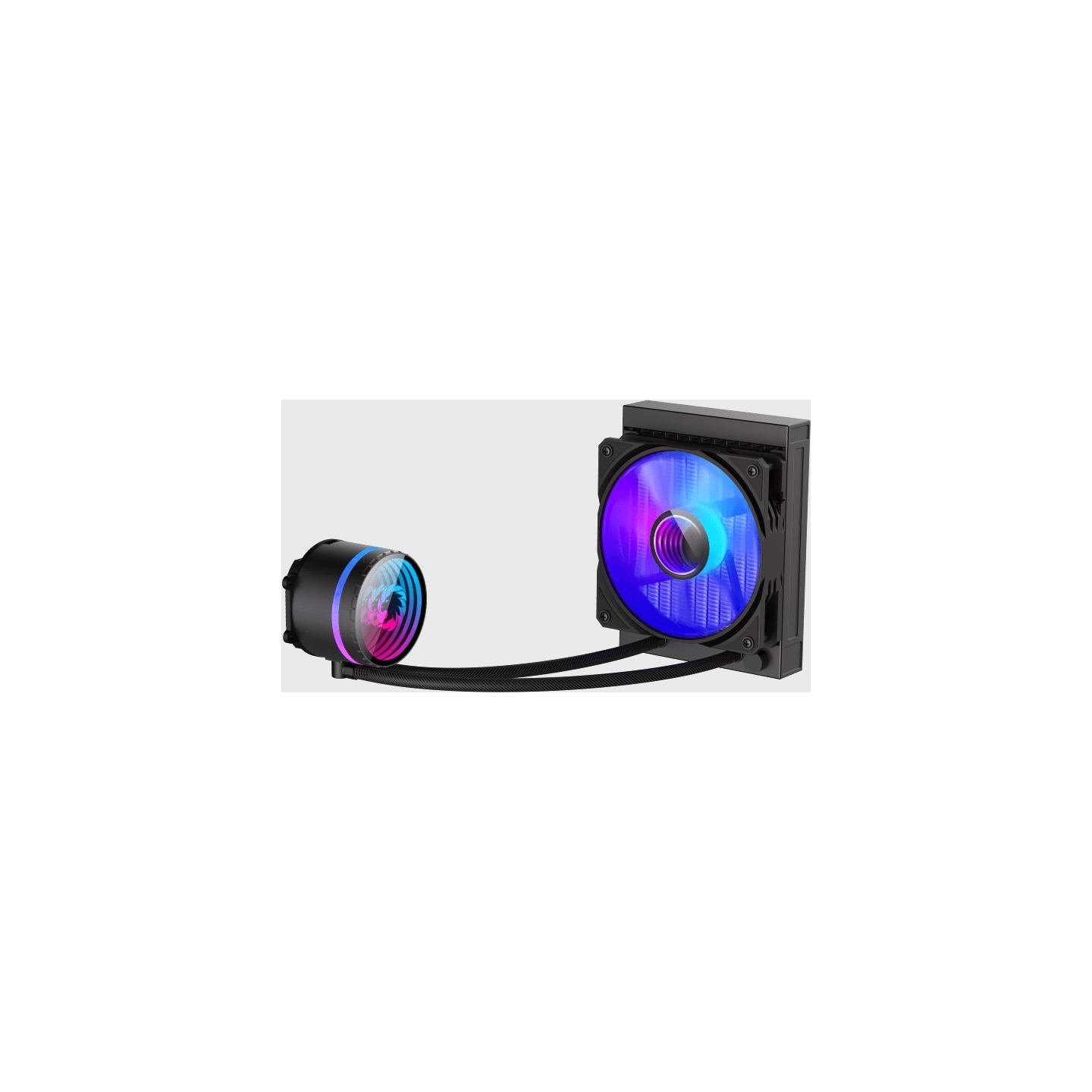 Gamemax CPU Liquid Cooler | ICEBURG 120 BK | Black