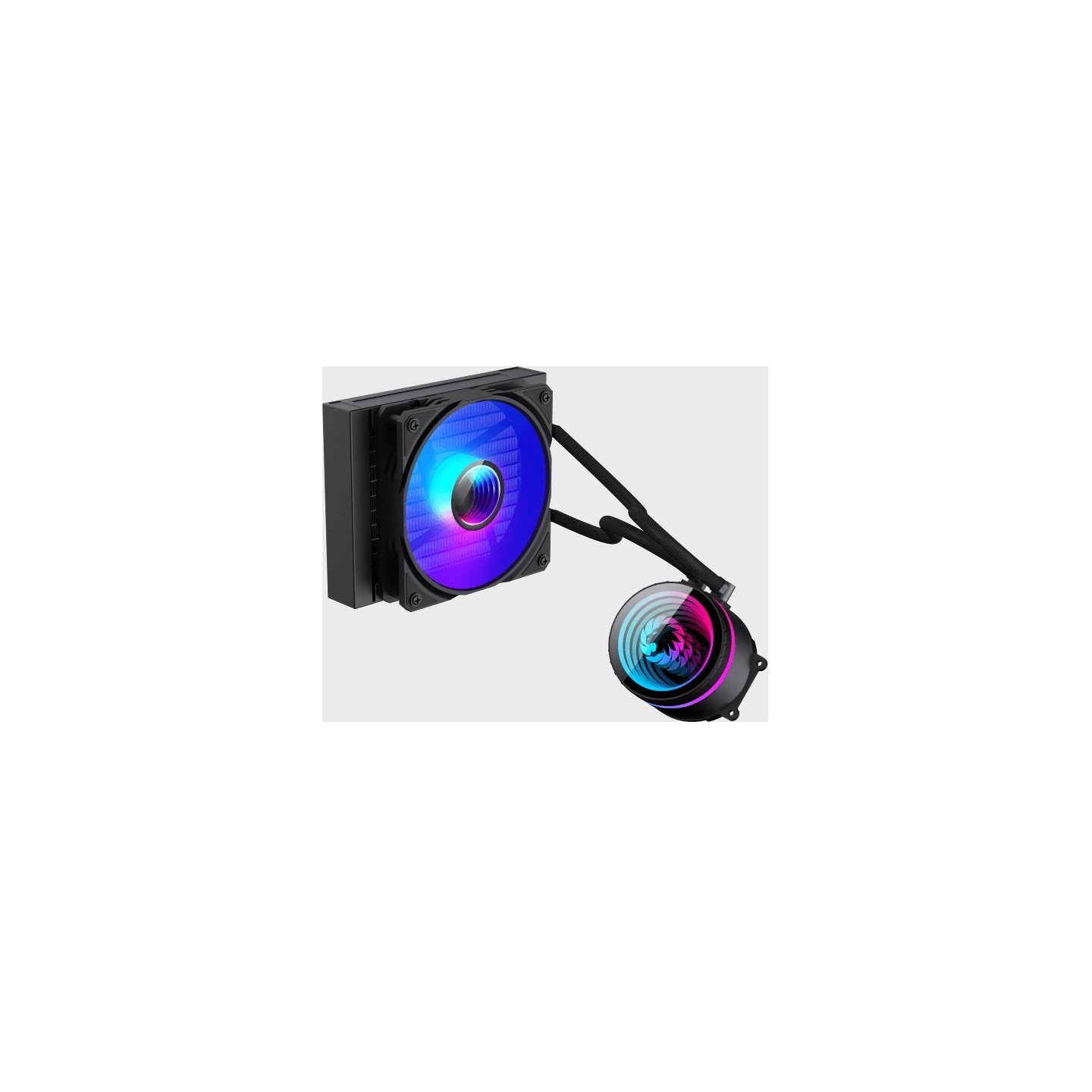 Gamemax CPU Liquid Cooler | ICEBURG 120 BK | Black