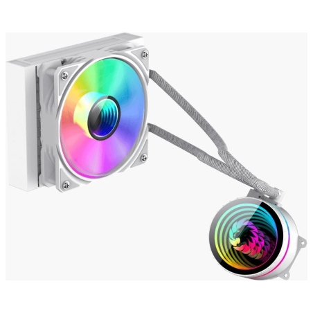 Gamemax CPU Liquid Cooler | ICEBURG 120 WT | White